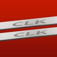 Listwa progowa MERCEDES CLK W209 Stal nierdzewna 304 mat 2szt