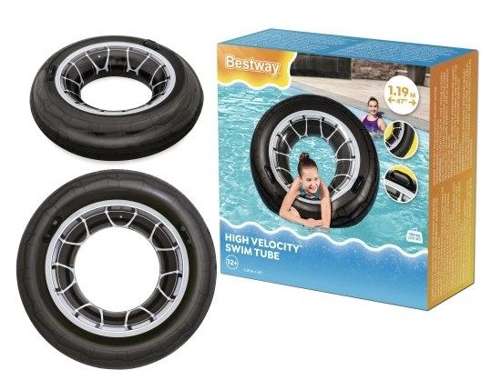 DMUCHANE KOŁO OPONA 119CM BESTWAY 36102 zdjęcie 1