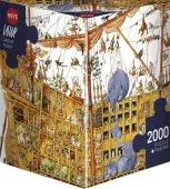Szalona Arka Noego. Puzzle + plakat, 2000 elementów