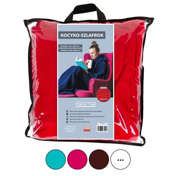 Kocyko-szlafrok - Czekolada zdjęcie 5