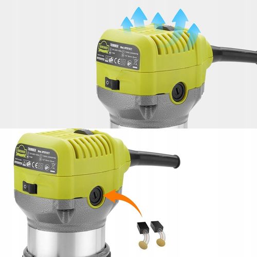 Frezarka górnowrzecionowa DEWINNER VPER1027 710W metalowy korpus na Arena.pl