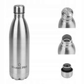 BUTELKA Termiczna NOWOCZESNA SATYNOWA STALOWA Starke Pro 1000 ml
