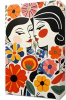 Obraz 30x50cm Kwiatowy Romans