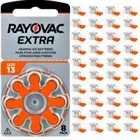 Baterie słuchowe do aparatów słuchowych 13 PR48 RAYOVAC EXTRA x 40 szt