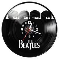 Zegar ścienny z płyty winylowej The Beatles 1256.14