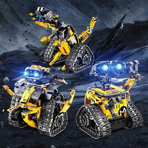 FIGURKA ROBOT WALL E 520 szt KLOCKI - 3w1 PROGRAMOWALNY RC ROBOT na Arena.pl