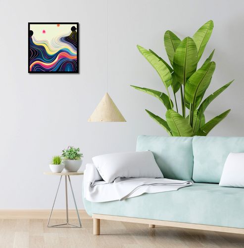 Plakat 40x40cm Wodnista Tafla na Arena.pl