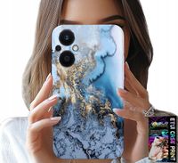 ETUI DO OPPO RENO7 LITE 5G - MARMUREK MARMURKI DAMSKIE WZORY +SZKŁO