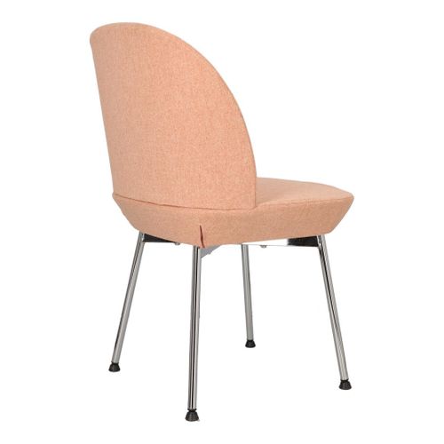 Krzesło Cloe różowe/ chrom na Arena.pl