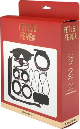 Fetish Fever - Bondage Set - 7 Pieces - Black na Arena.pl