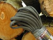 Linka Paracord MFH, 4 mm, 15,24 m, szara, wytrzymałość 250 kg