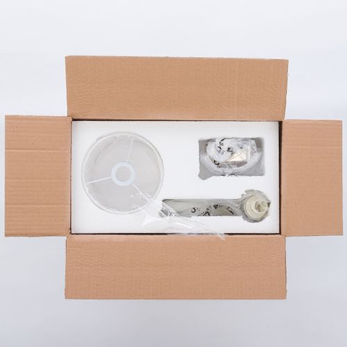 Abażurowa lampa ścienna Newport 8157 elegancki kinkiet biały na Arena.pl