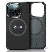 BMW BMHMP16S23SROK iPhone 16 6.1" czarny/black hardcase M Silicone Printed