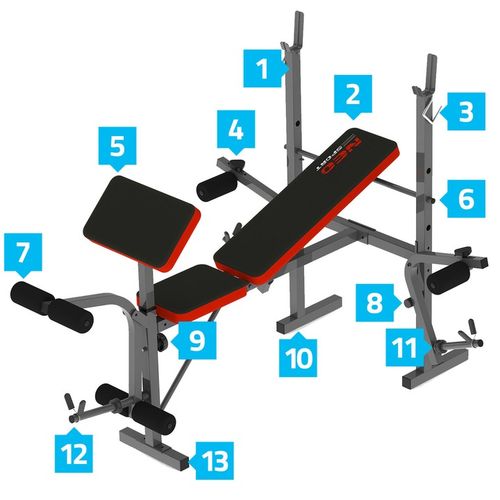 ŁAWECZKA DO ĆWICZEŃ ŁAWKA TRENINGOWA MODLITEWNIK na Arena.pl