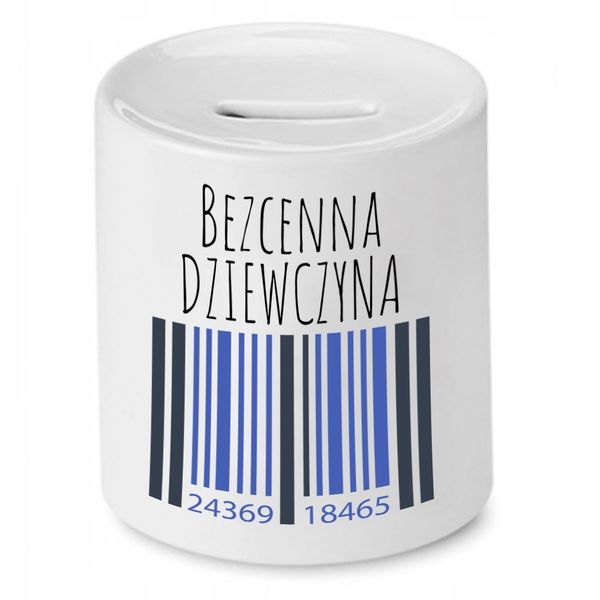 Skarbonka Dla Dziewczyny Bezcenna Dziewczyna Z Nadrukiem Ze Zdjęciem zdjęcie 1