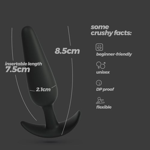 crushious tic silicone anal plug small na Arena.pl