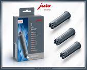 Filtr Claris Smart ekspres Jura E8 E6 E4 J8 ENA4 ENA8 Z6 Z8 Z10zestaw 3 szt