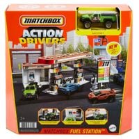 Matchbox Prawdziwe przygody Stacja Benzynowa+ autko GVY84