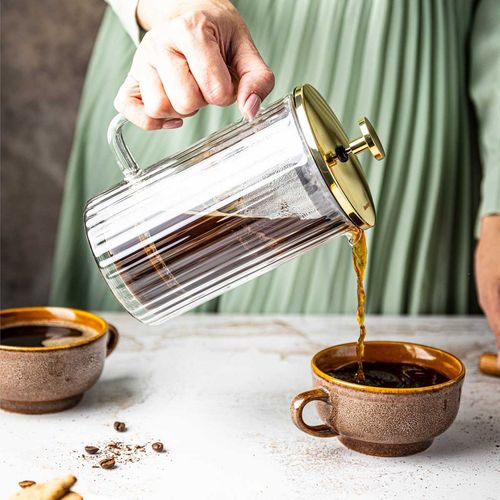 zaparzacz tłokowy do kawy/herbaty termiczny 600ml klausberg kb-7760 na Arena.pl