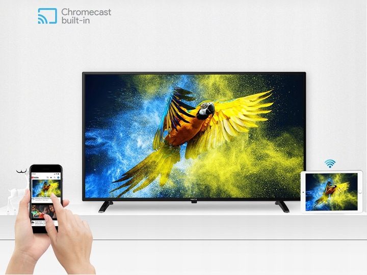 TELEWIZOR METZ 32 CALE 32MTC6100Z SMART ANDROID TV DVB T T2 HEVC WIFI zdjęcie 4