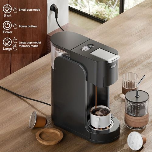 Ekspres kapsułkowy, ekspres wielokapsułkowy 3 w 1+ spieniacz do mleka na Arena.pl