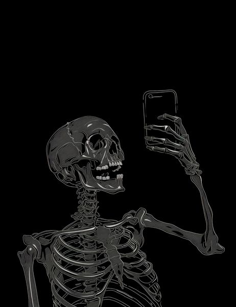 Plakat 50x65cm Selfie Poza Czasem zdjęcie 1