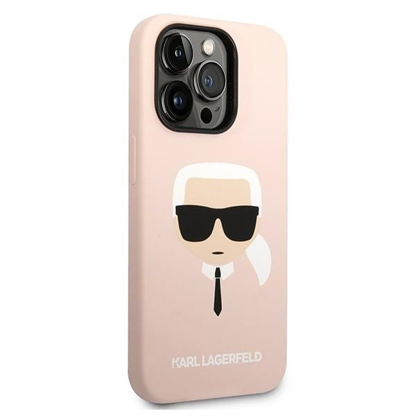 Etui Karl Lagerfeld do iPhone 14 Pro Max, Różowy, MagSafe zdjęcie 4