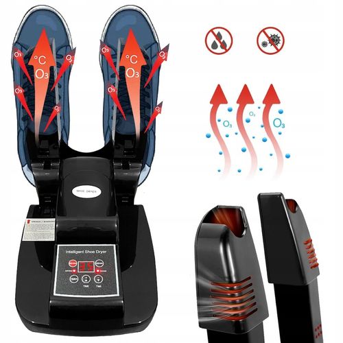 Suszarka do butów Z OZONEM funkcja STERYLIZACJI DUŻA MOCNA WYDAJNA timer na Arena.pl