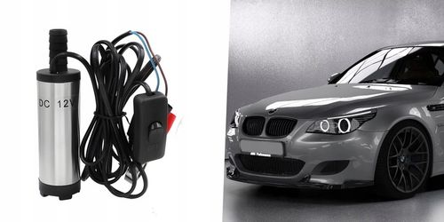 POMPA DO SPUSZCZANIA PALIWA ROPY WODY OLEJU SAMOCHODOWEGO 50mm 12v POMPKA na Arena.pl