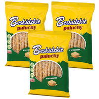 Aksam Beskidzkie Paluchy z sezamem 100 g x 3 sztuk
