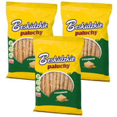 Aksam Beskidzkie Paluchy z sezamem 100 g x 3 sztuk