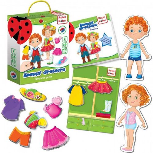 Gra Magnetyczna Snappy Dressers Dla Dzieci Rk2110-02 na Arena.pl