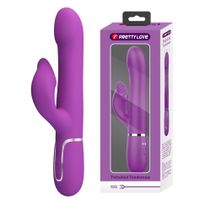 Pretty Love - Falin Purple, 7 Vibration Functions 4 Rolling Functions Memo