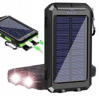 POWERBANK 20000mAh SOLARNY UNIWERSALNY LATARKA MOC