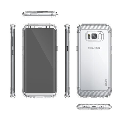 ETUI CASE RINGKE ONYX GALAXY S8 PLUS + 3X FOLIA 3D na Arena.pl