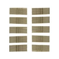 100x Allepaznokcie Wsuwki Do Włosów Złote 4cm