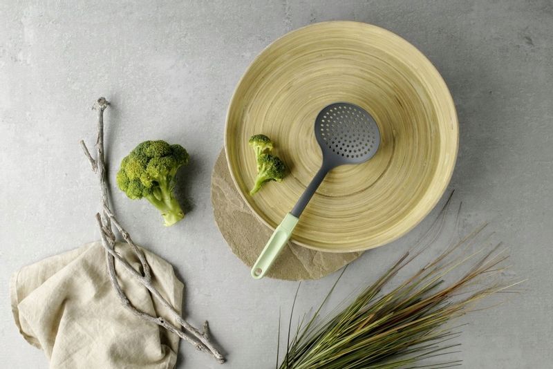 ŁYŻKA CEDZAKOWA ECOLUTION 34CM NIEPRZYWIERAJĄCA zdjęcie 2