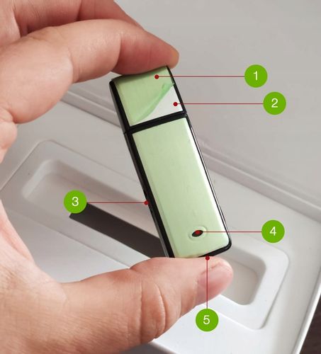 MINI DYKTAFON PENDRIVE PODSŁUCH SZPIEGOWSKI USB na Arena.pl