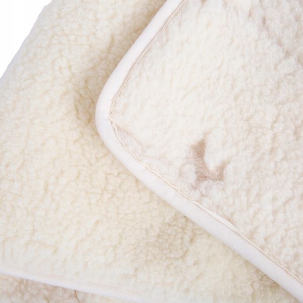 KOŁDRA WEŁNIANA 140x200 MERYNOS TUMBLER VERONA INDYGOSKLEP zdjęcie 3