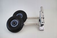 KOŁA DO PONTONU 28cm KOLIBRI BARK PEŁNE 2 UCHWYTY