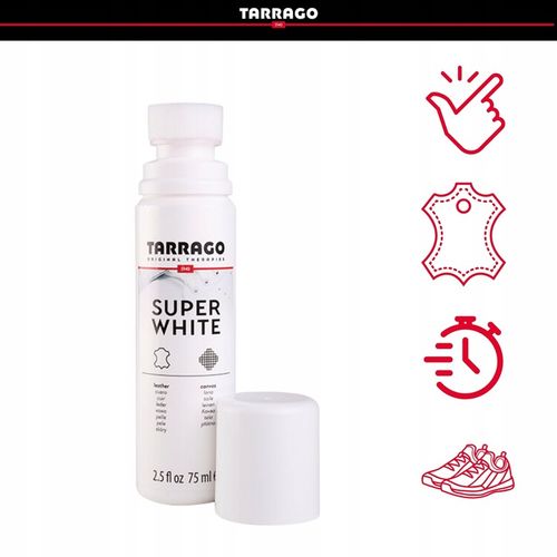 Pasta do Butów Biała Farba do Sneakersów Tarrago z Aplikatorem Kryjąca 75ml na Arena.pl