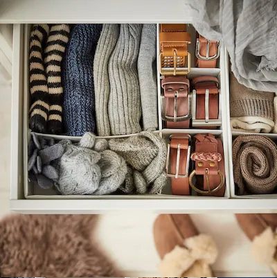 IKEA SKUBB Komplet pojemników 6 szt biały na Arena.pl