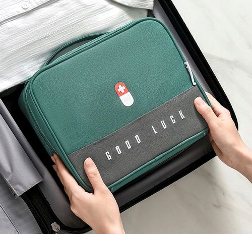 Medyczna Apteczka Organizer Duża Na Leki Podróżna na Arena.pl