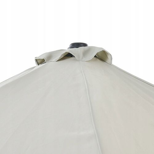 PARASOL BALKONOWY PÓŁOKRĄGŁY NA BALKON PÓŁPARASOL 250cm SZARY na Arena.pl