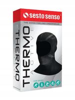 Sesto Senso Kominiarka Termoaktywna Thermo Aktiv Motor SKI Czarna S/M