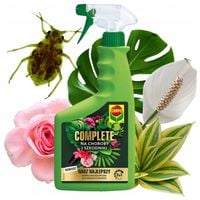 COMPO COMPLETE 2w1 NA CHOROBY I SZKODNIKI MSZYCE PRZĘDZIORKI WEŁNOWCE PLEŚŃ