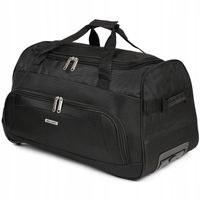 Torba podróżna na kółkach duża M walizka Bellugio stelaż praktyczna wygodna