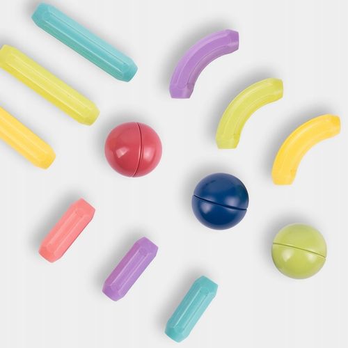 KLOCKI MAGNETYCZNE KONSTRUKCYJNE EDUKACYJNE DUŻY ZESTAW 120 ELEMENTÓW na Arena.pl