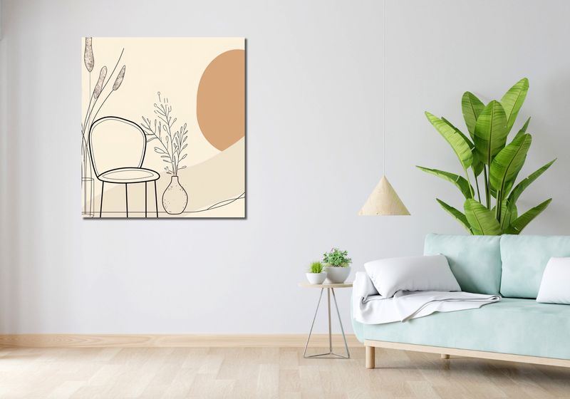 Obraz 90x100cm Kącik Spokoju zdjęcie 2