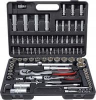 ZESTAW KLUCZY 108 szt. KLUCZE NASADOWE TORX 109 EL